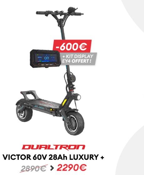 Dualtron Victor Luxury Plus (60V, 28Ah)